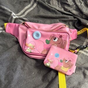 Charming Pink Cinderella Waist Bag Set